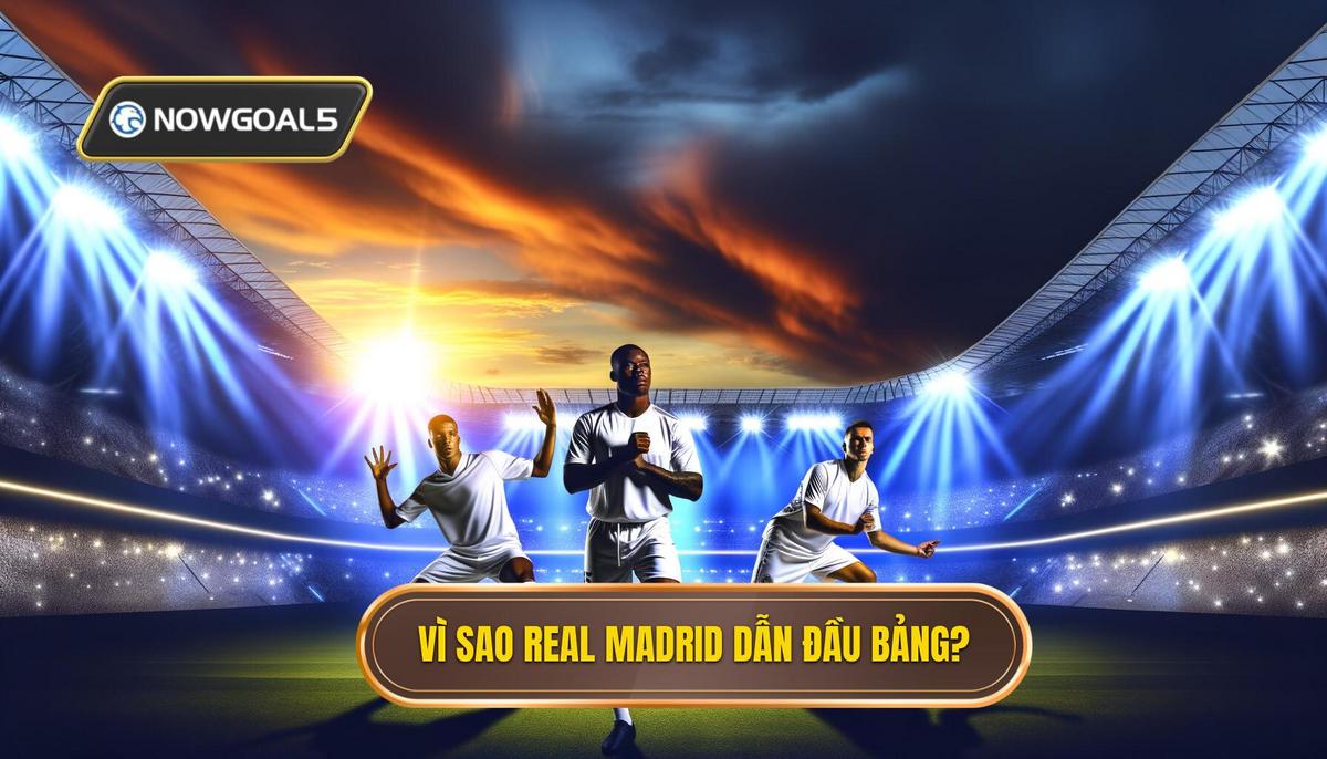  Vì sao Real Madrid đứng đầu bảng_