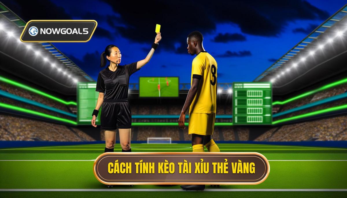 Cách tính điểm trong kèo tài xỉu thẻ vàng