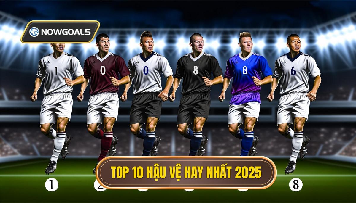 Danh sách Top 10 hậu vệ xuất sắc nhất 2025
