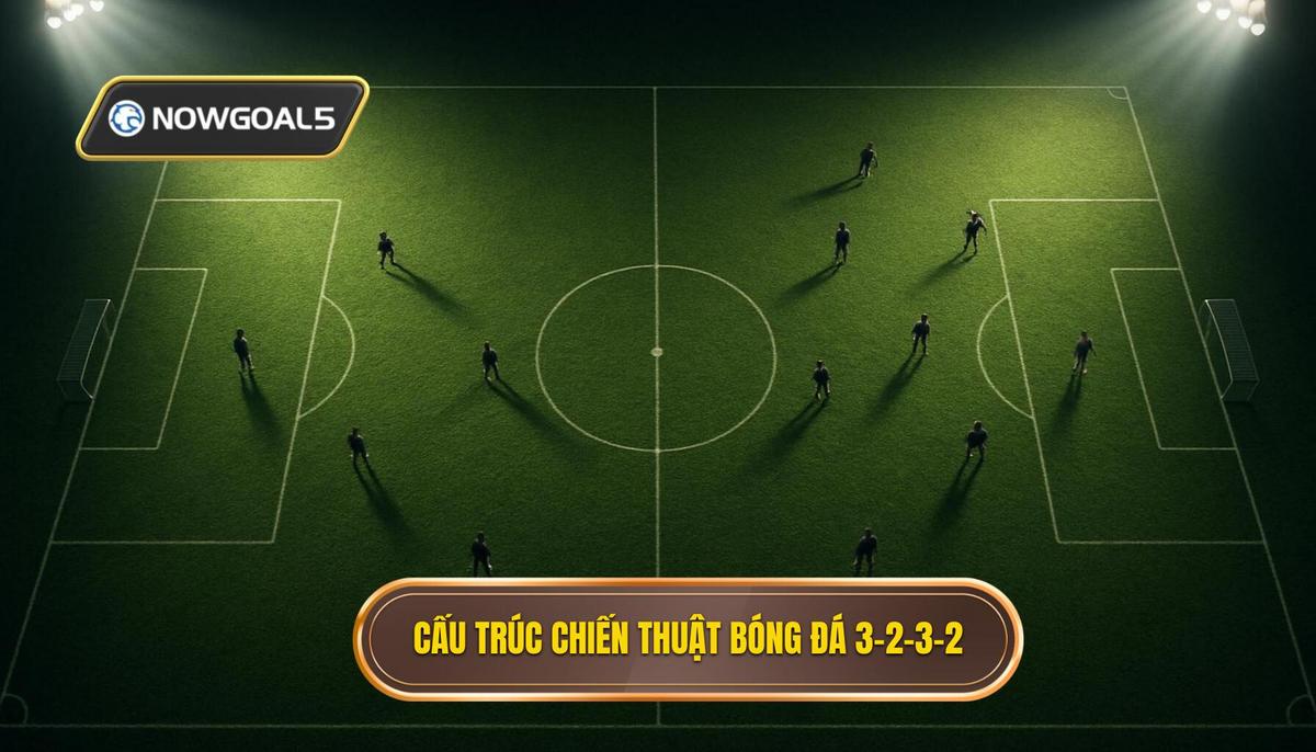 Nền tảng Cấu trúc của Chiến thuật bóng đá 3-2-3-2