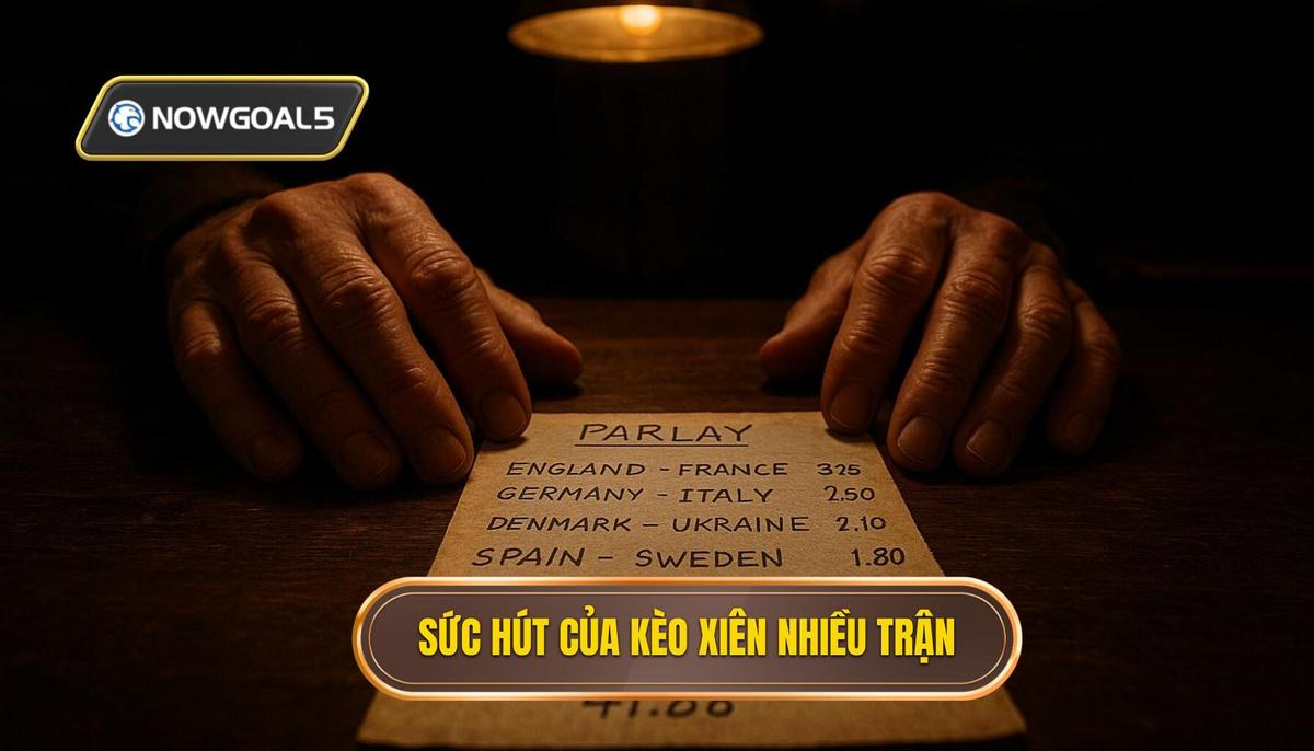 Bản chất và sức hút của hình thức kèo xiên nhiều trận