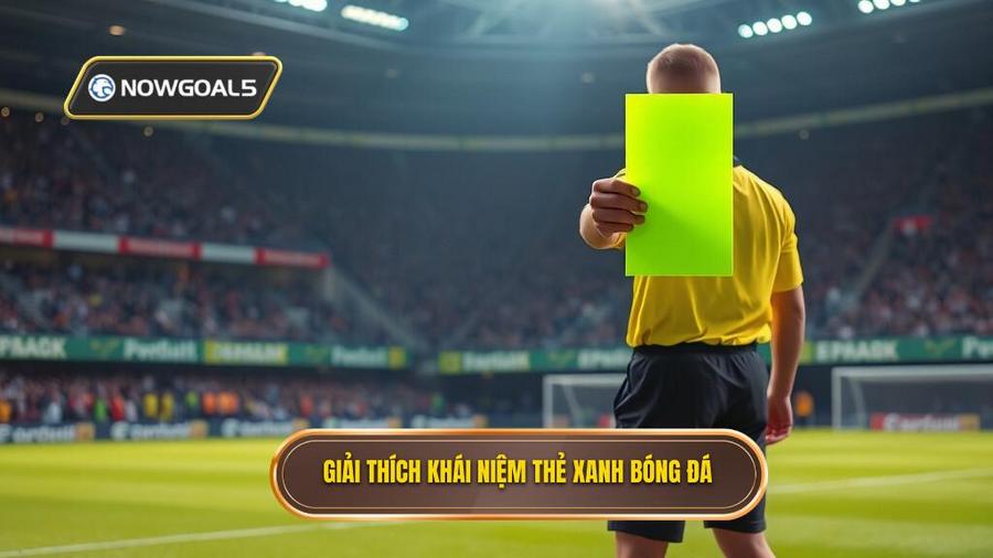 1. Giải thích khái niệm thẻ xanh bóng đá