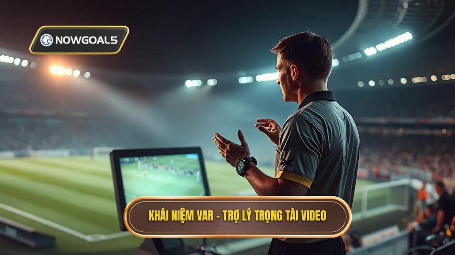 1. Khái niệm VAR - Trợ lý trọng tài video