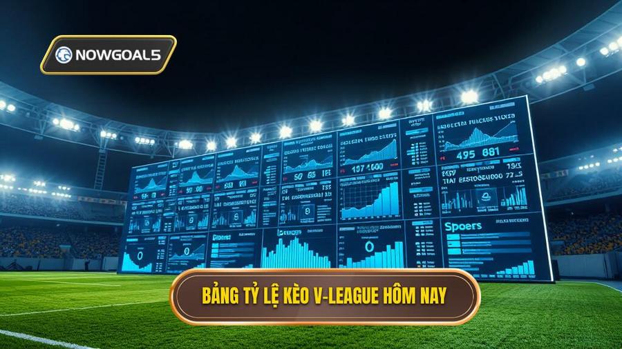 Bảng tham khảo tỷ lệ kèo V-League hôm nay (Mô phỏng)