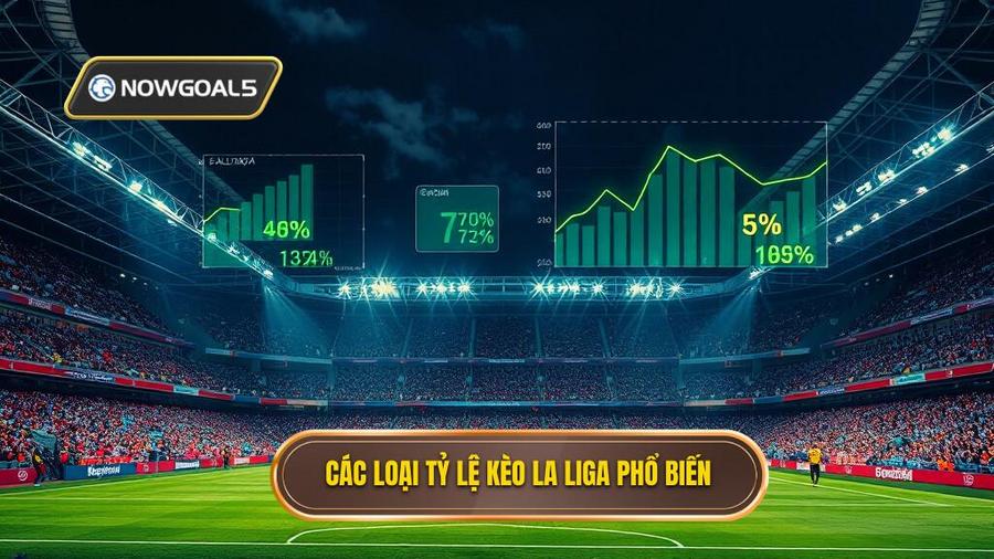 Các loại tỷ lệ kèo La Liga phổ biến nhất hiện nay