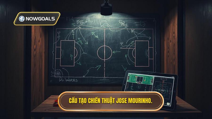2. Cấu tạo chiến thuật Jose Mourinho.