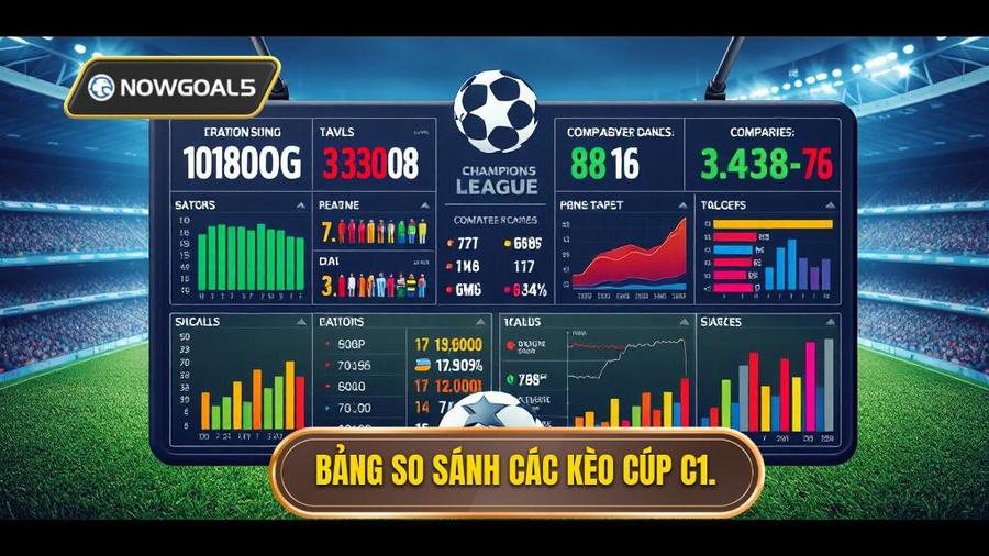 Bảng so sánh các loại kèo phổ biến tại Cúp C1