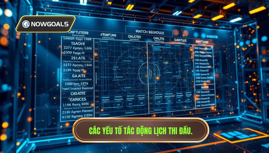 Phân tích đa chiều: Các yếu tố tác động đến lịch thi đấu