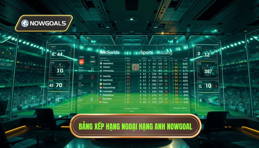 Bảng Xếp Hạng Ngoại Hạng Anh Mới Nhất